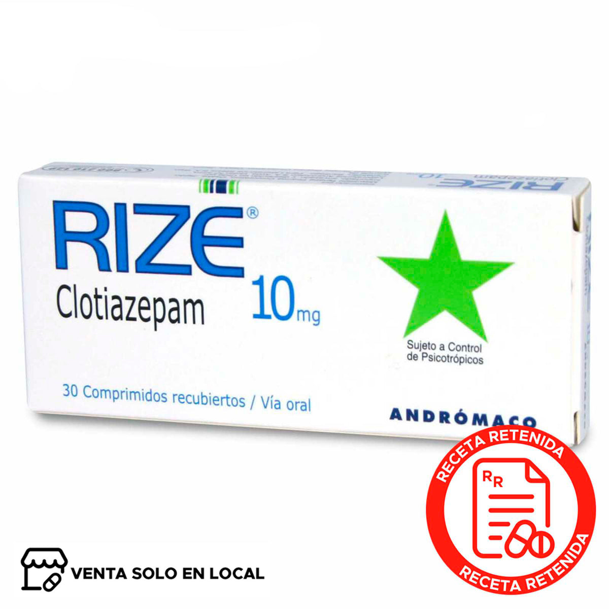 Rize Comprimidos Recubiertos 10mg