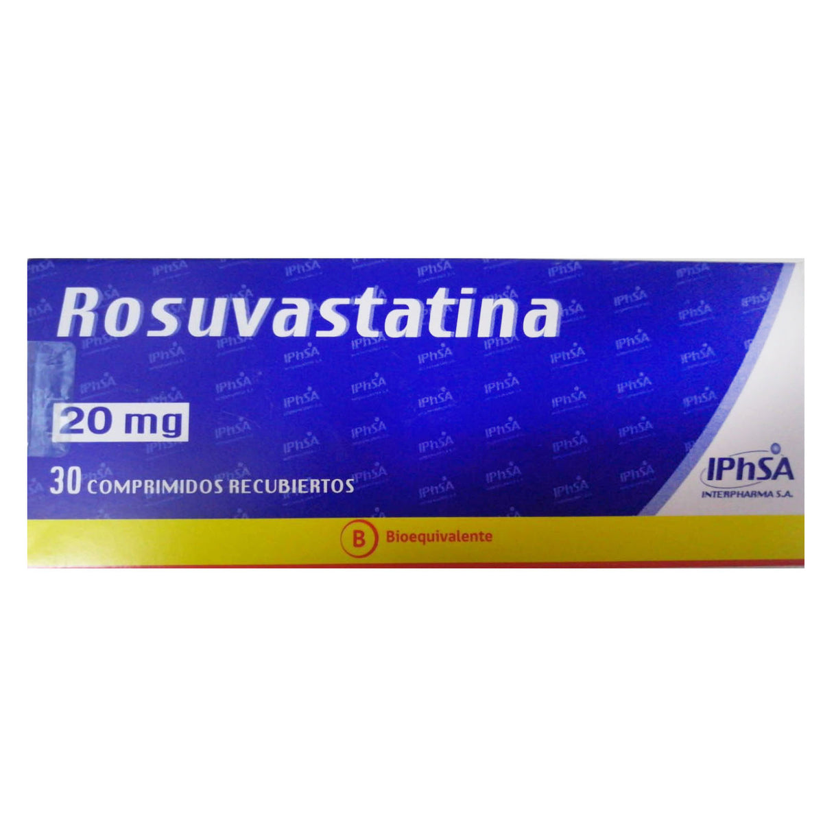 Rosuvastatina Comprimidos Recubiertos 20mg