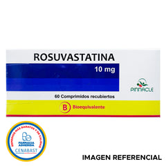 Rosuvastatina Comprimidos Recubiertos 10mg Producto Cenabast