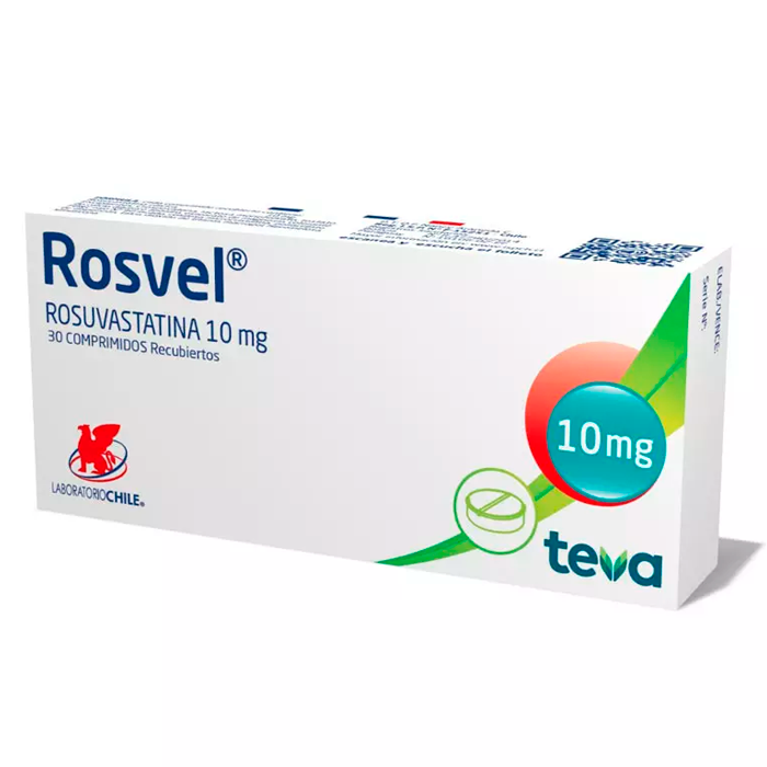 Rosvel Comprimidos Recubiertos 10mg