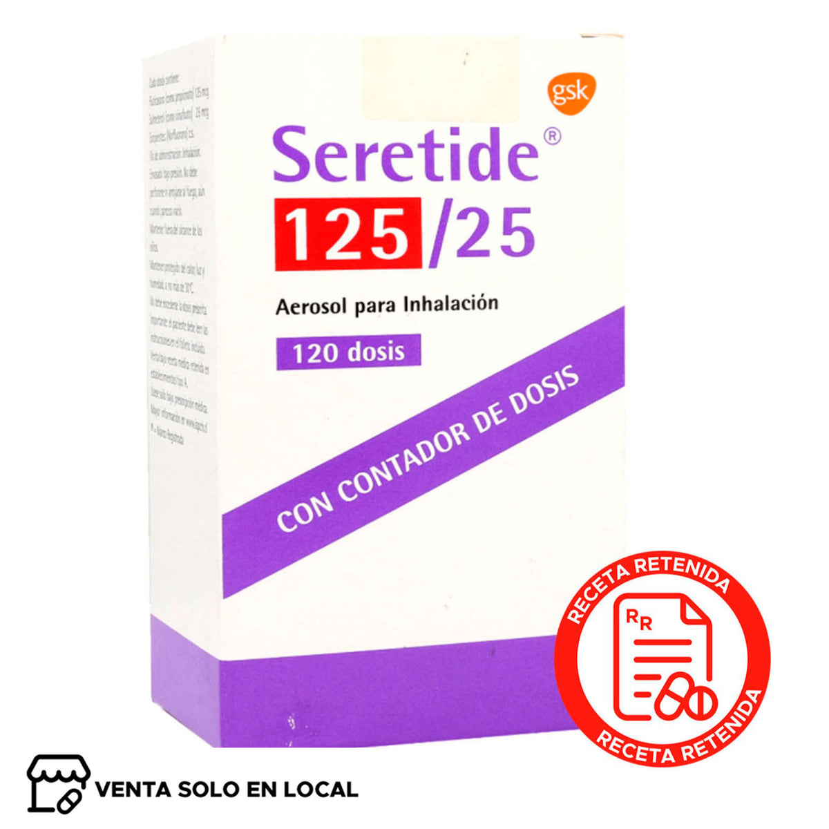 Seretide Aerosol para Inhalación 125/25