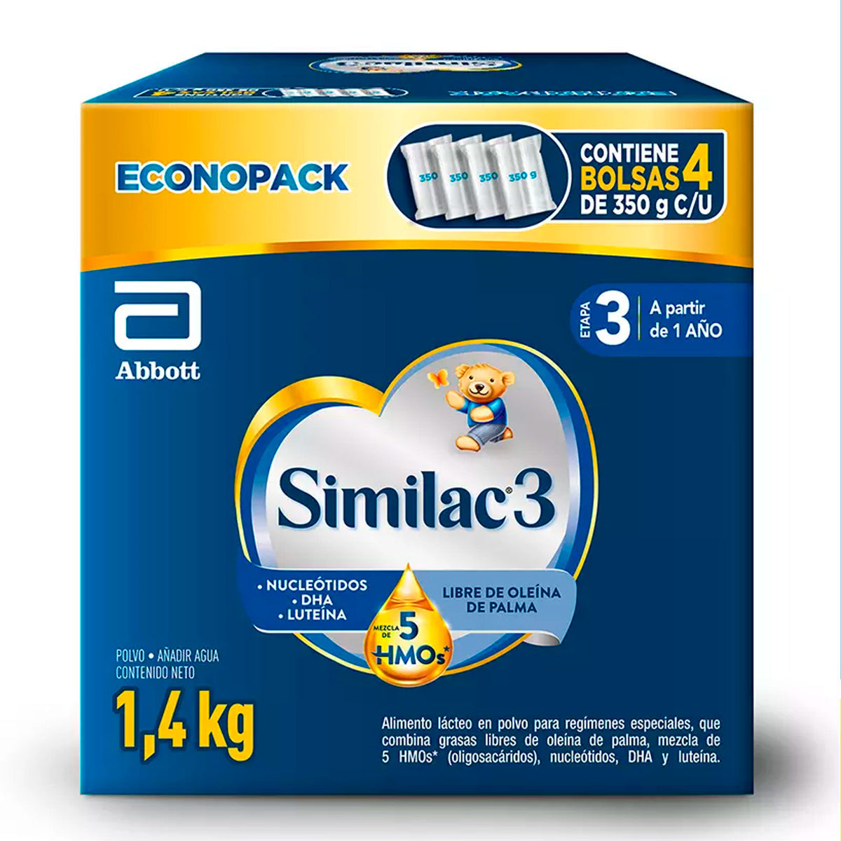 Similac 3 Fórmula Láctea - 1,4kg