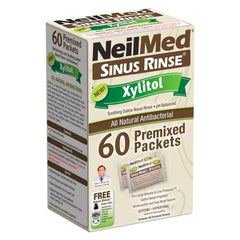 Sinus Rinse Xylitol Kit - 60 unidades