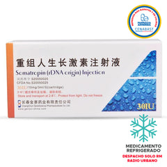 Somatropina Solución Inyectable 10mg/3mL 30UI Producto Cenabast