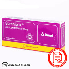 Somnipax Comprimidos 10mg