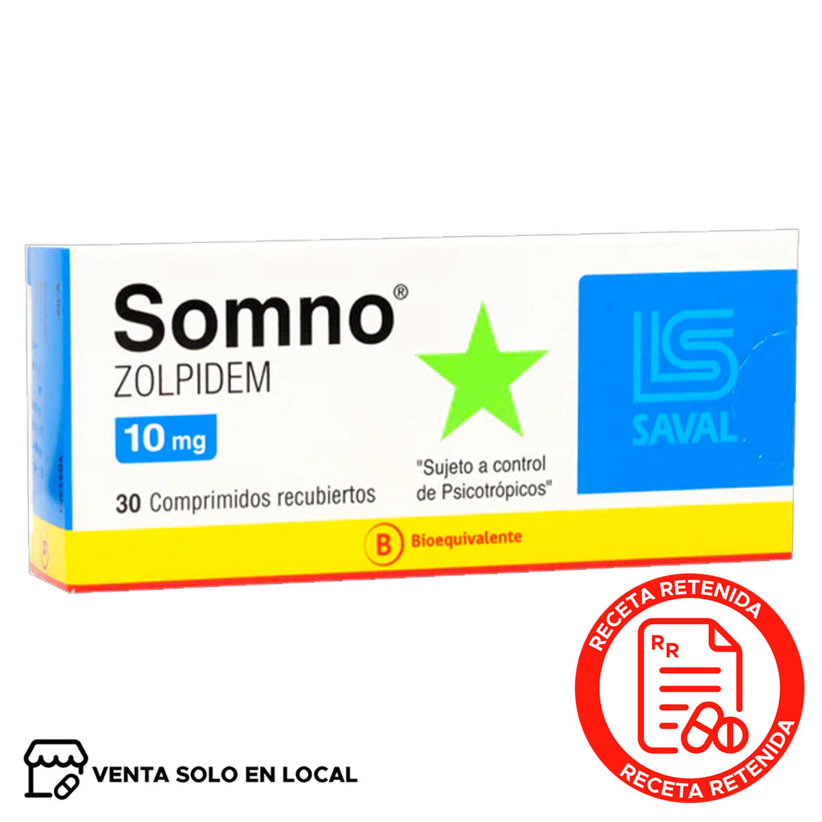 Somno Comprimidos Recubiertos 10mg