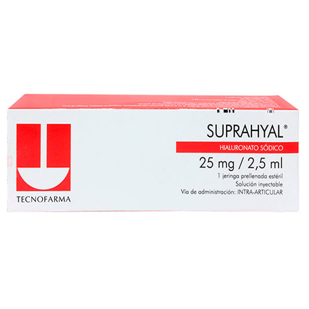 Suprahyal Solución Inyectable 25mg / 2,5ml