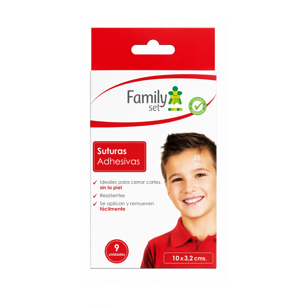 Suturas Adhesivas Infantiles 9 Unidades