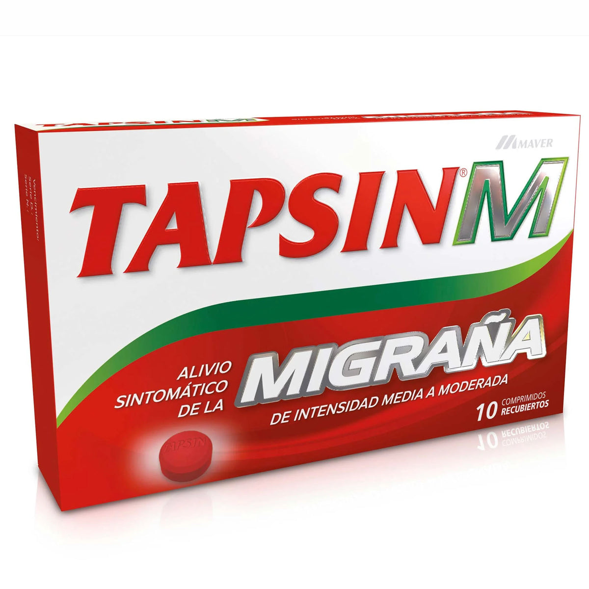 Tapsin Migraña Comprimidos Recubiertos