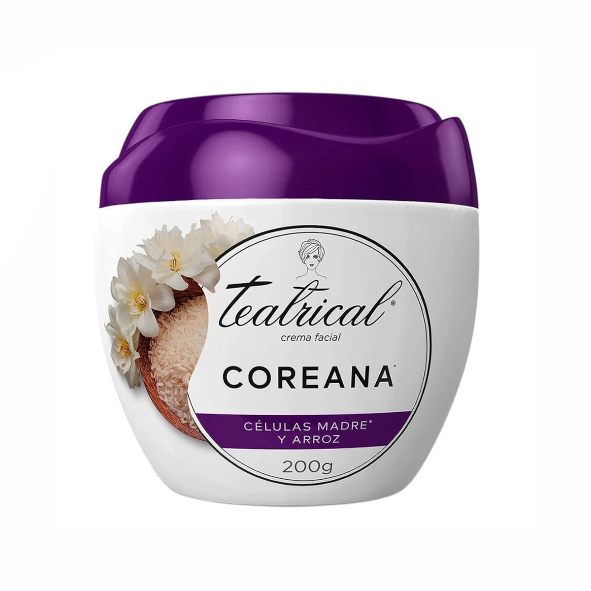 Teatrical Crema Facial Efecto Piel Coreana 200g
