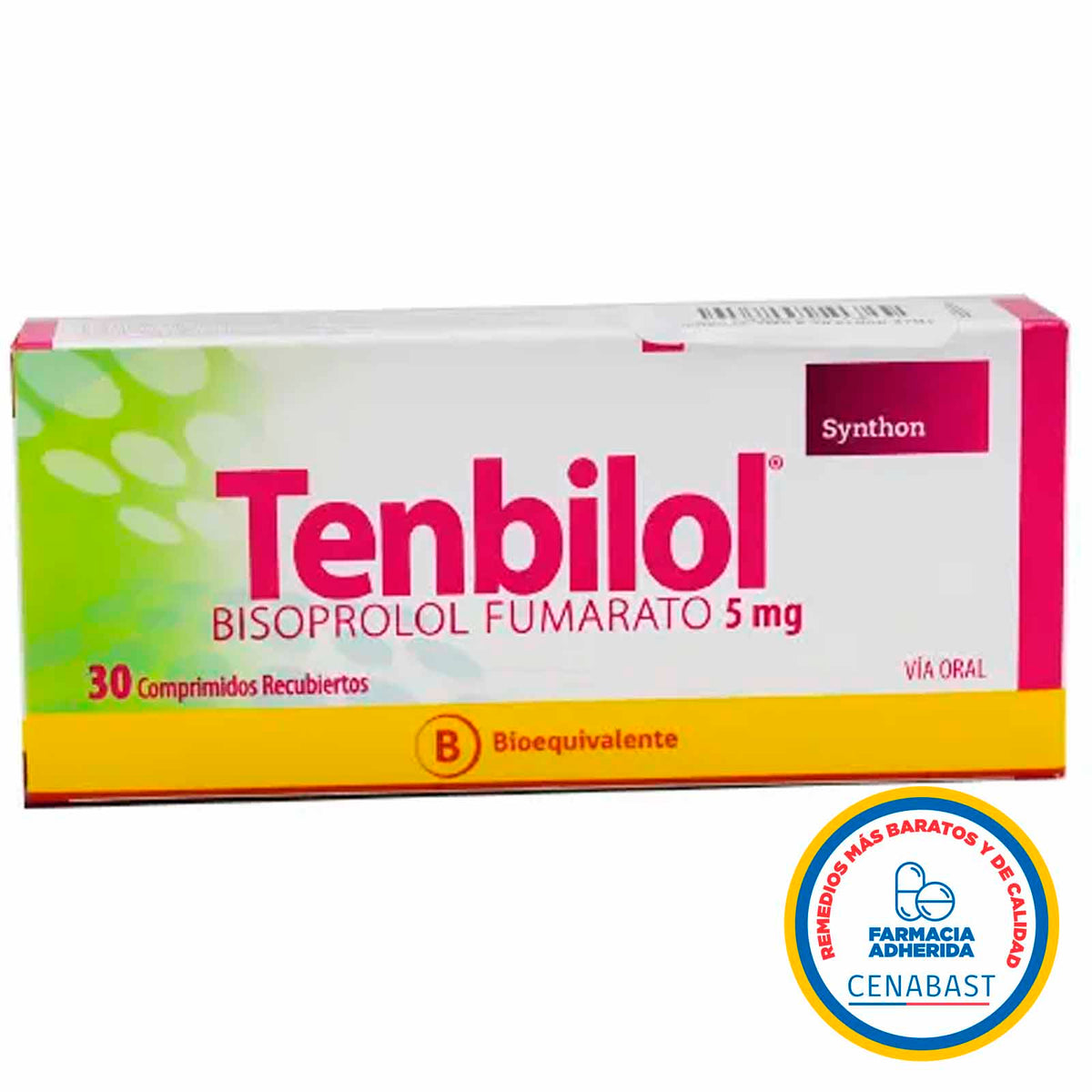 Tenbilol Comprimidos Recubiertos 5mg Producto Cenabast