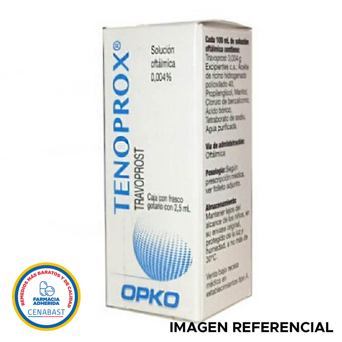 Tenoprox Solución Oftálmica 0,004% Producto Cenabast