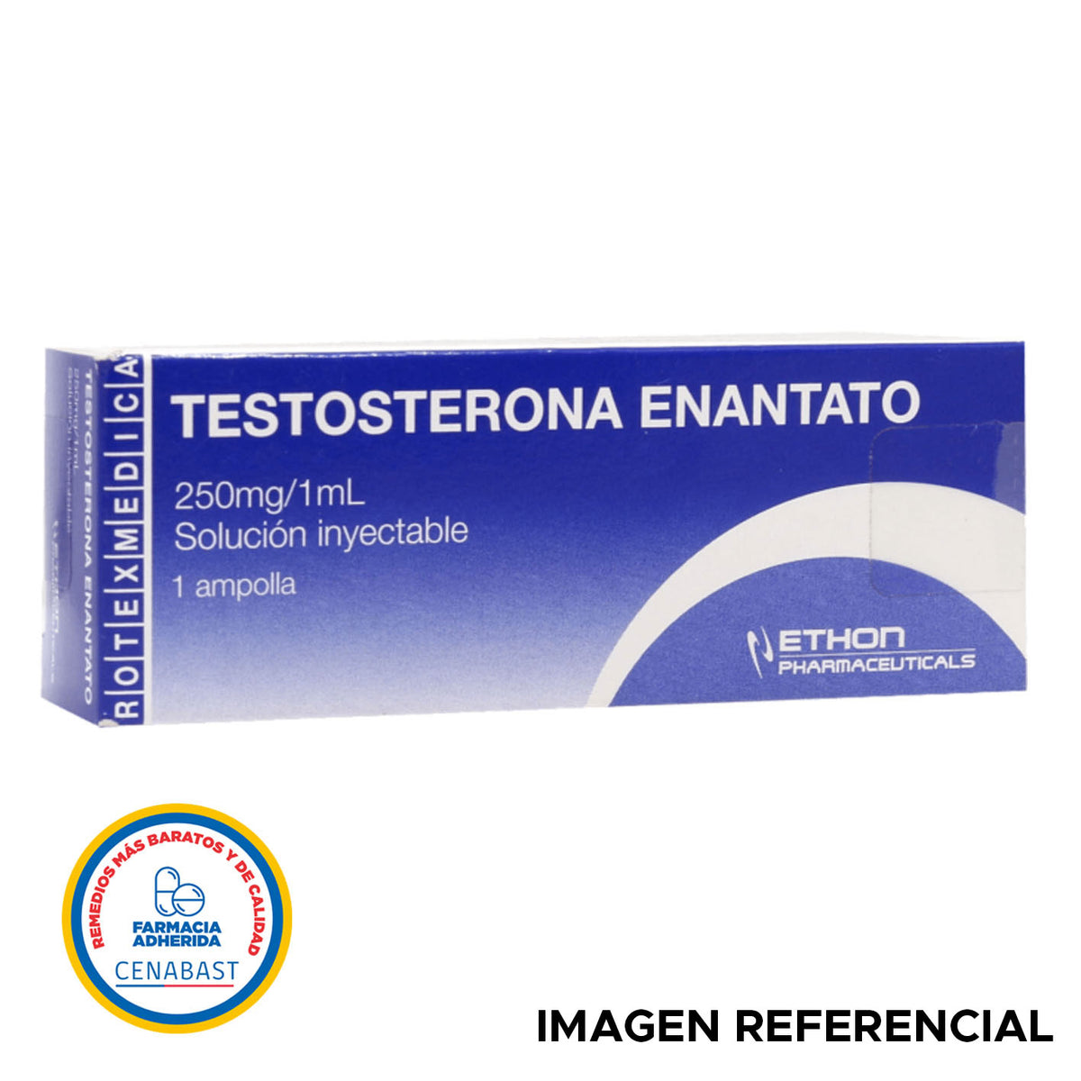 Testosterona Enantato Solución Inyectable 250mg/1ml Producto Cenabast