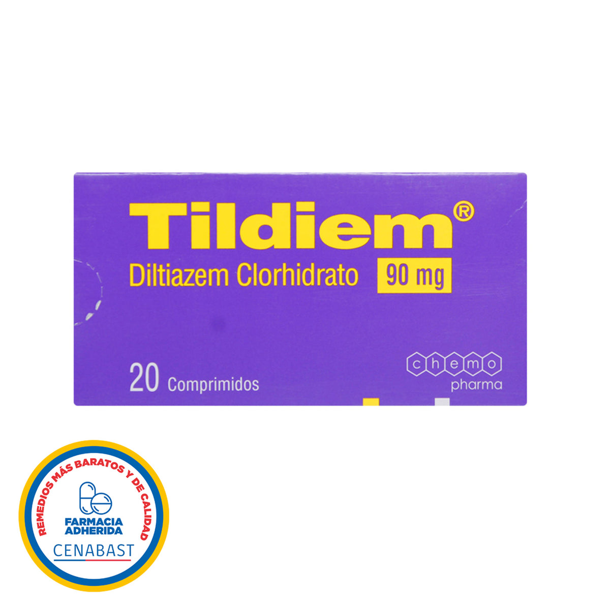 Tildiem Comprimidos 90mg Producto Cenabast