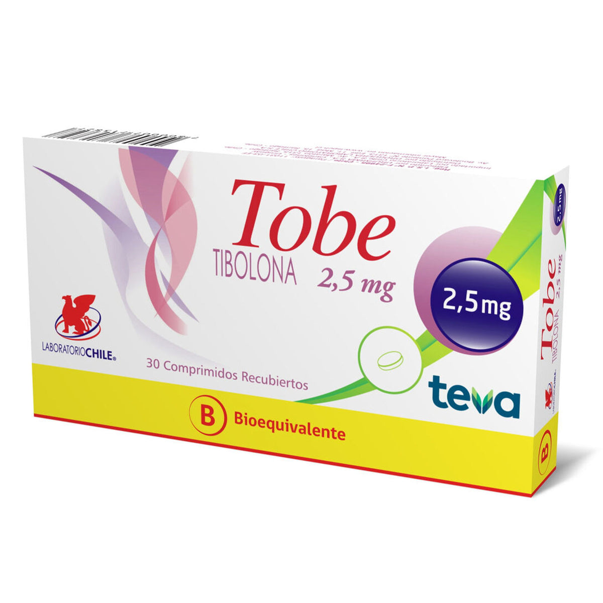 Tobe Comprimidos 2,5mg