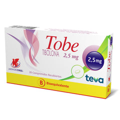 Tobe Comprimidos 2,5mg