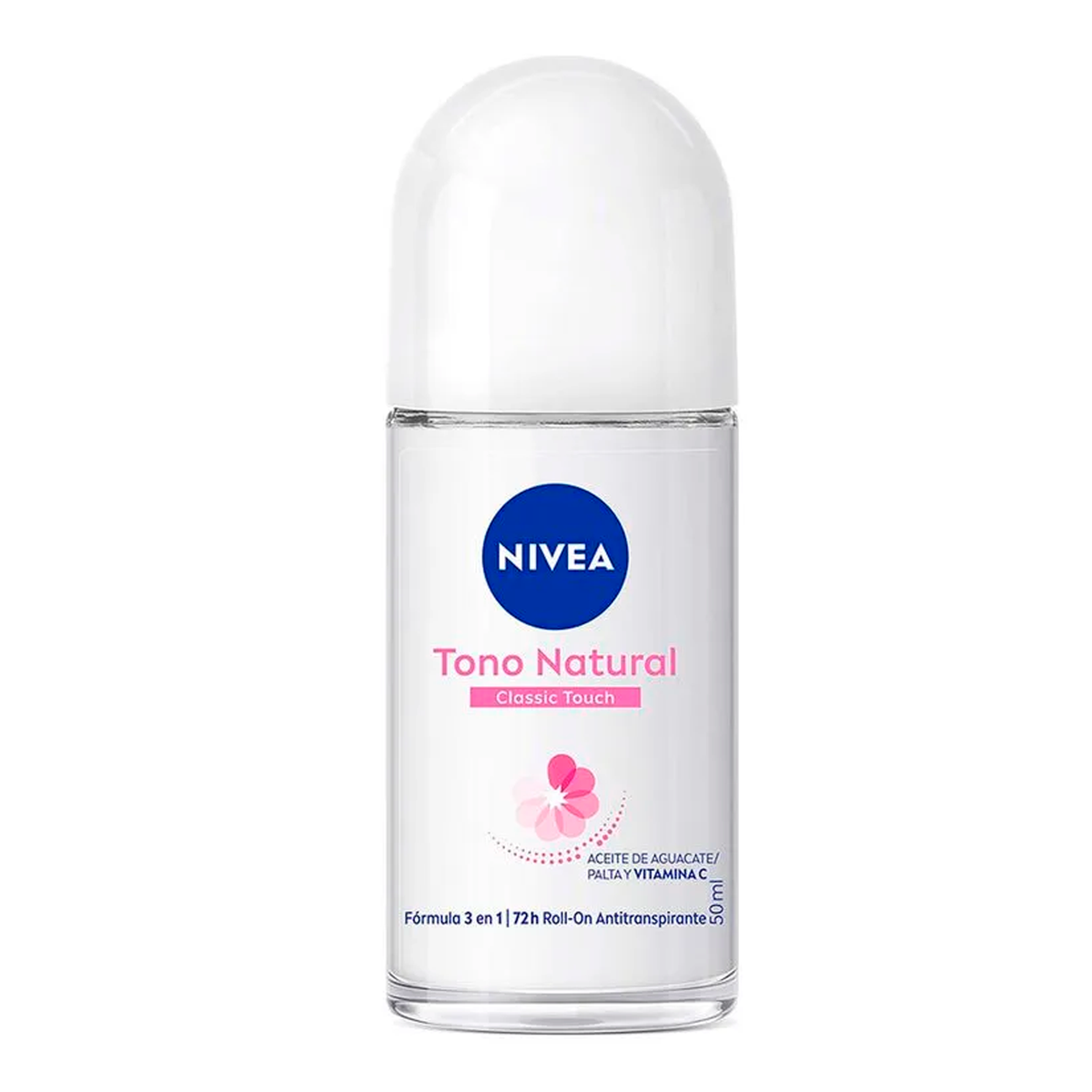 Nivea Desodorante Mujer Roll-on Tono Natural Classic Touch