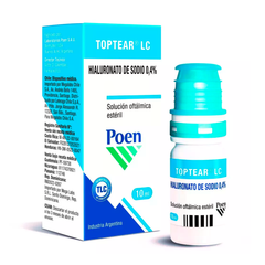 Toptear LC Solución Oftálmica 0,4%