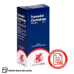 Tramadol Gotas 100mg - 20ml (disponible solo para venta presencial)
