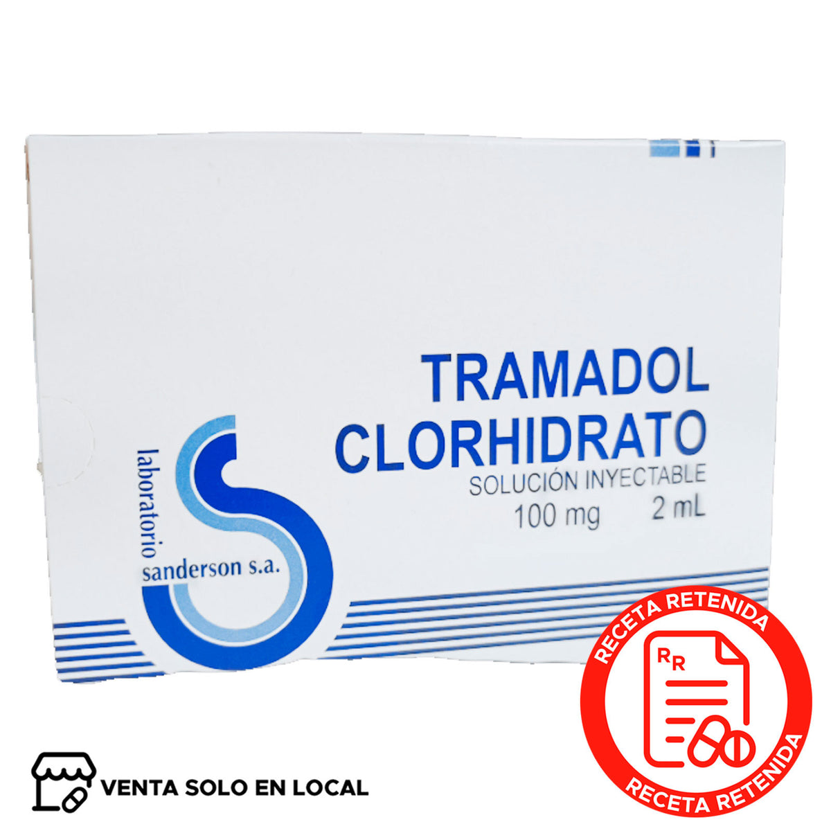 Tramadol Inyectable 100mg/2ml