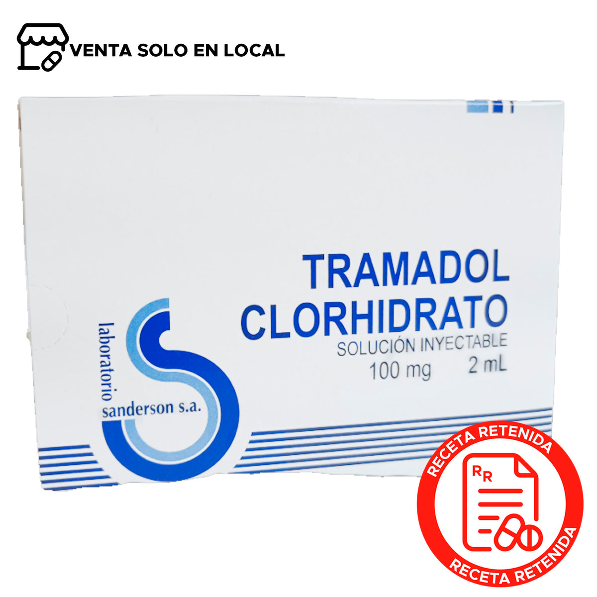 Tramadol Inyectable 100mg/2ml
