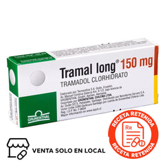 Tramal Long Comprimidos Recubiertos 150mg (disponible solo para venta presencial)