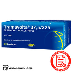 Tramavolta Comprimidos Recubiertos 37,5/325