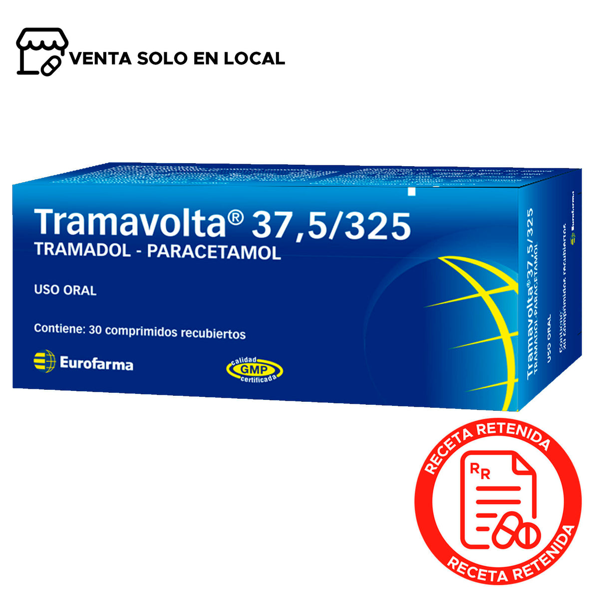 Tramavolta Comprimidos Recubiertos 37,5/325