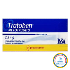 Tratoben Comprimidos 2,5mg