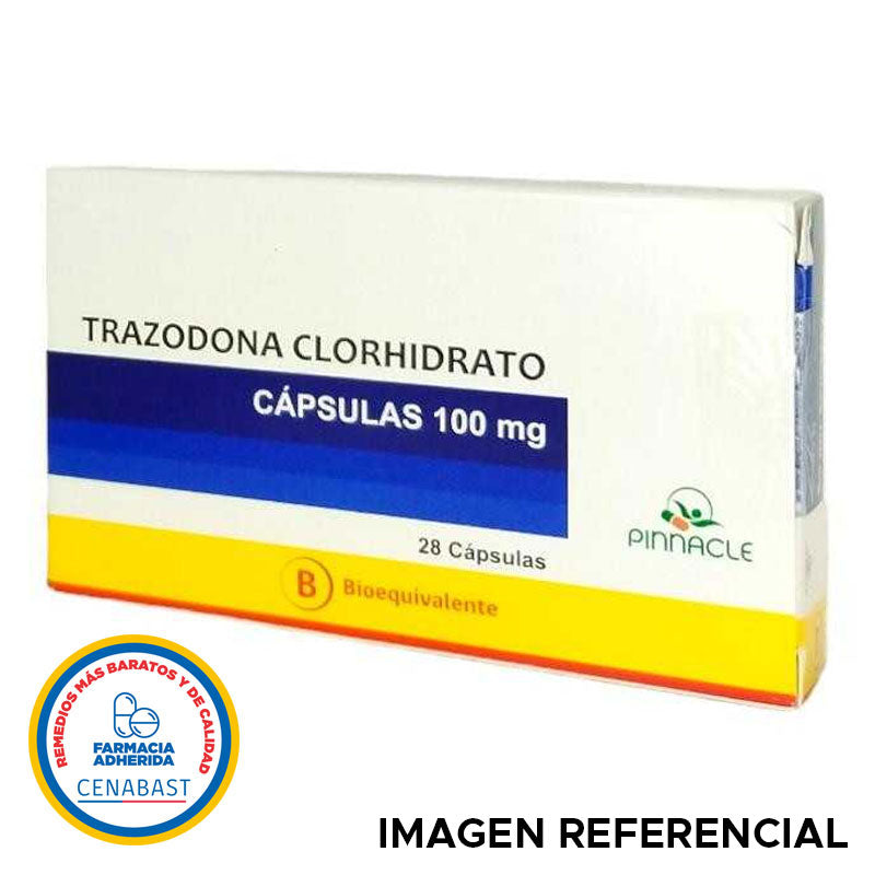 Trazodona Cápsulas 100mg Producto Cenabast