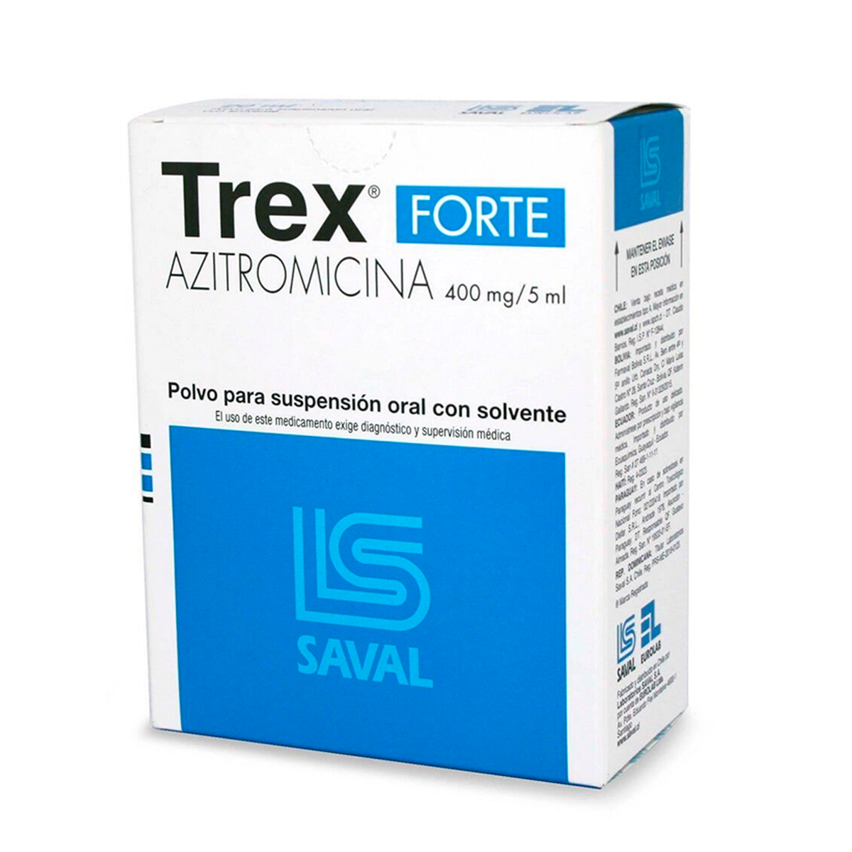 Trex Forte Suspensión Oral 400mg/5ml