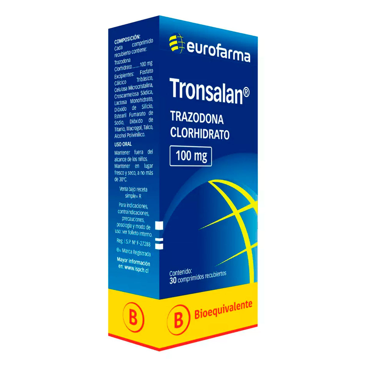 Tronsalan Comprimidos Recubiertos 100mg