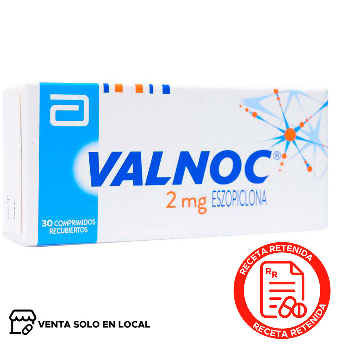 Valnoc Comprimidos Recubiertos 2mg