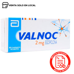 Valnoc Comprimidos Recubiertos 2mg