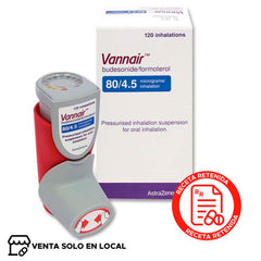 Vannair Suspensión para Inhalación Oral 80/4.5