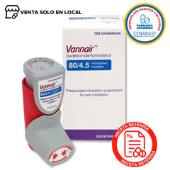 Vannair Suspensión para Inhalación Oral 80/4.5 Producto Cenabast