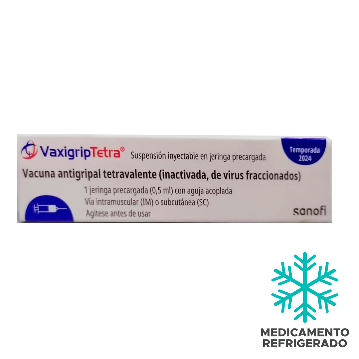 VaxigripTetra Vacuna Influenza