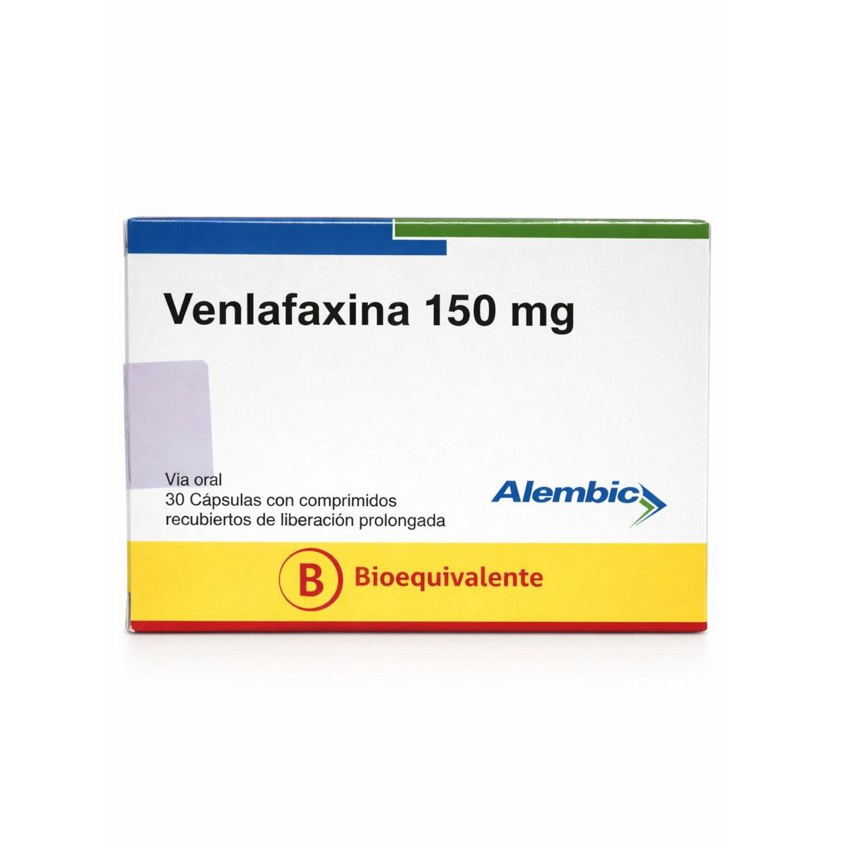 Venlafaxina Cápsulas con Comprimidos Recubiertos de Liberación Prolongada 150mg