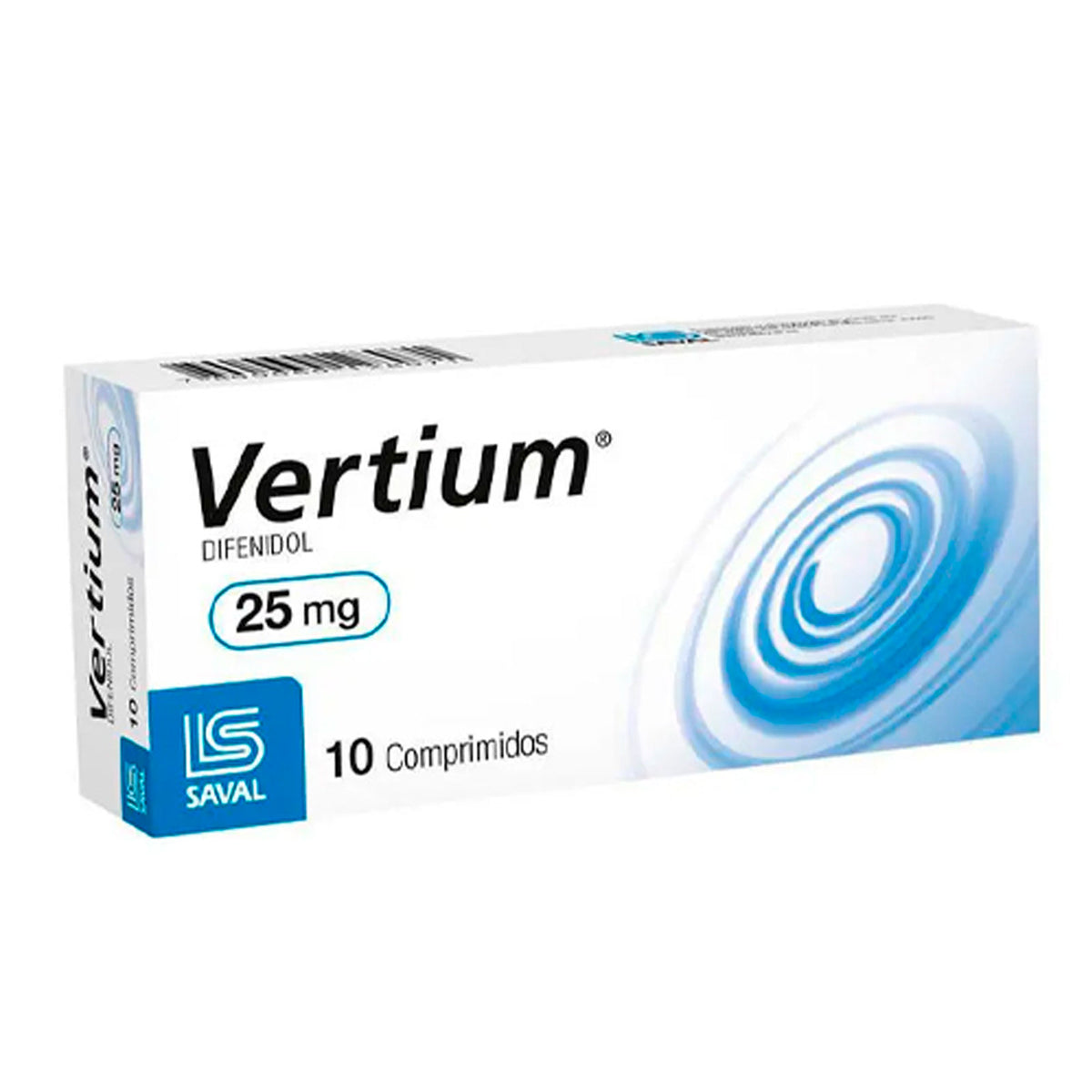 Vertium 25mg - 10 Comprimidos