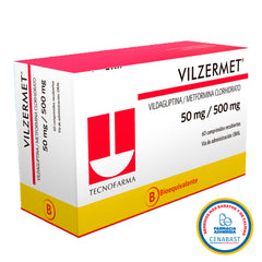 Vilzermet Comprimidos 50/500 Producto Cenabast