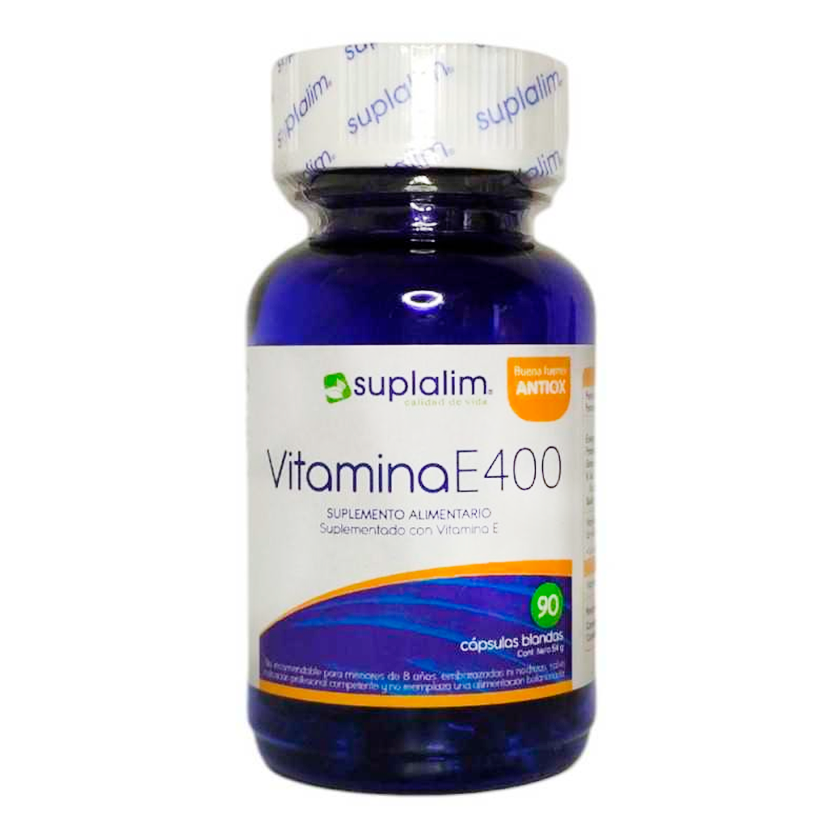 Vitamina E 400 Cápsulas Blandas