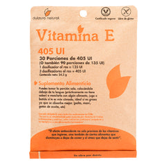 Vitamina E 405UI Sobre en Polvo