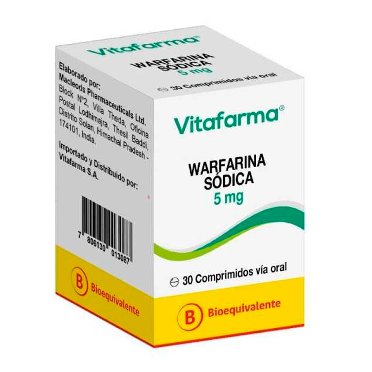 Warfarina Comprimidos 5mg