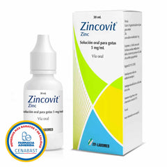 Zincovit Solución Oral para Gotas Producto Cenabast
