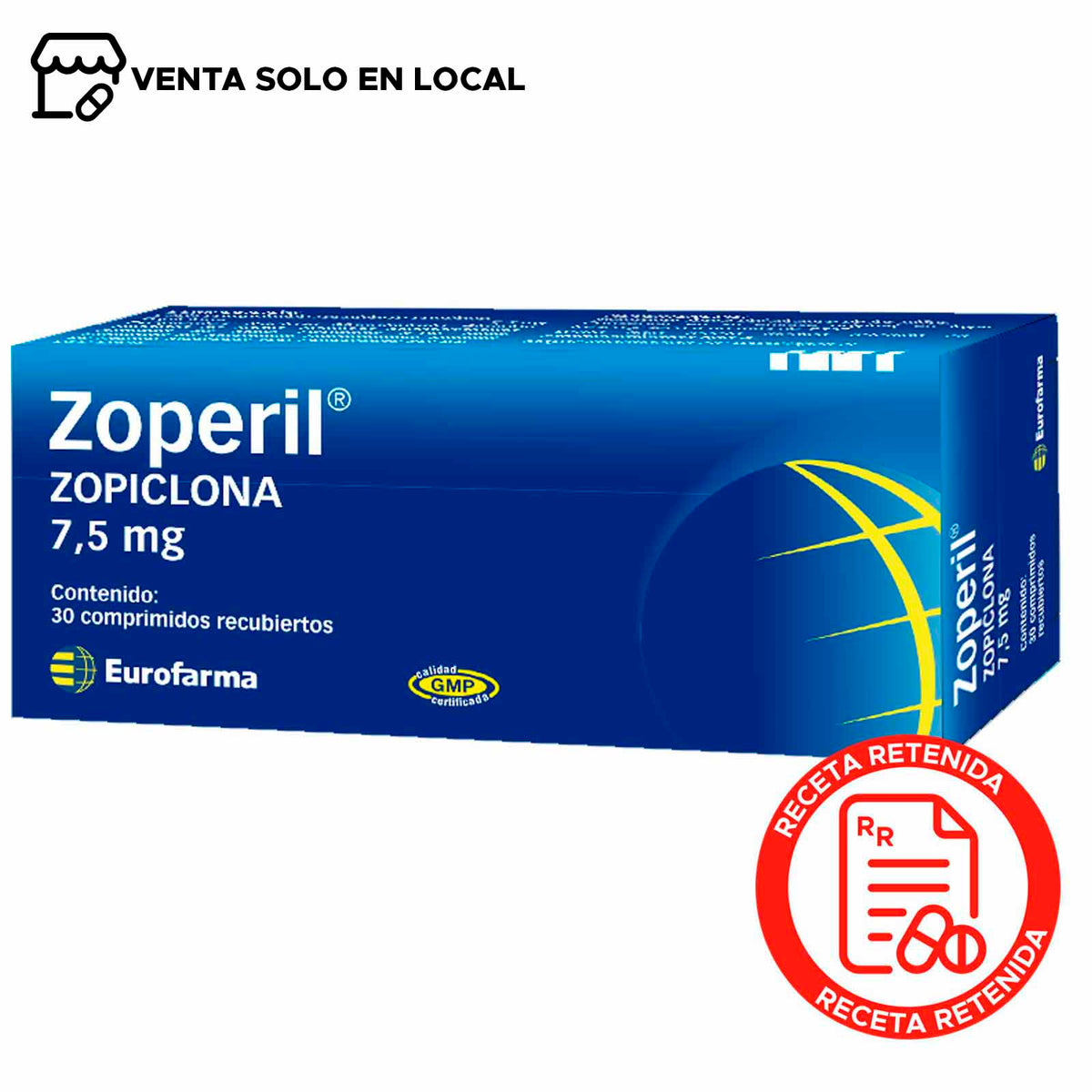 Zoperil Comprimidos Recubiertos 7,5mg