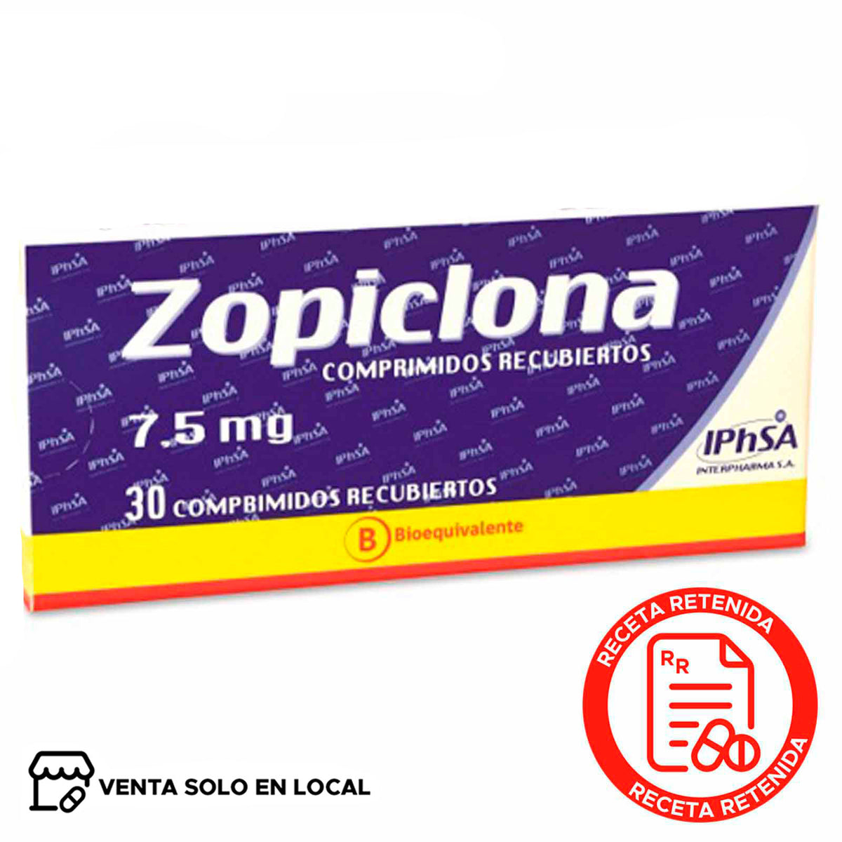 Zopiclona 7,5mg Comprimidos Recubiertos