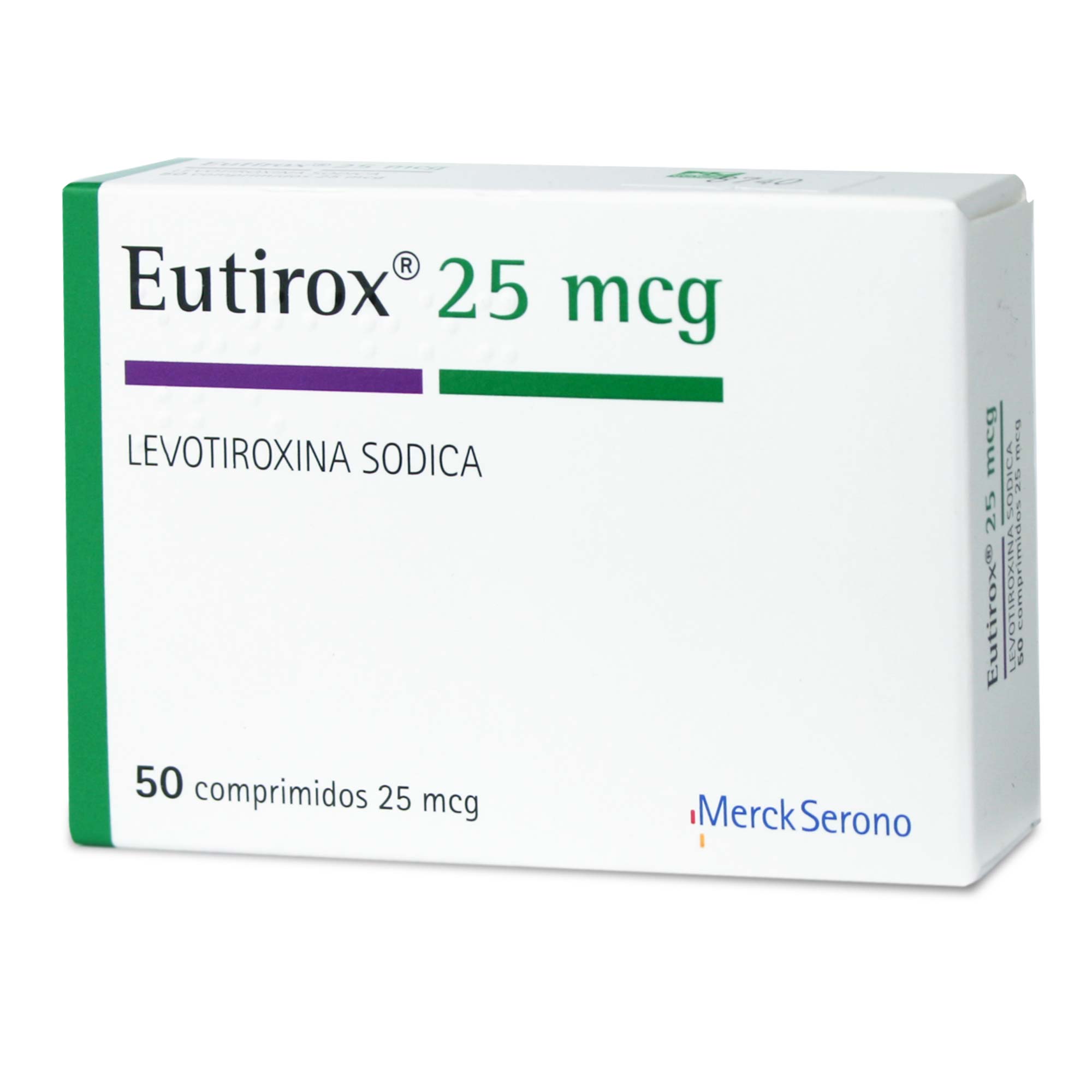Eutirox Comprimidos 25mcg