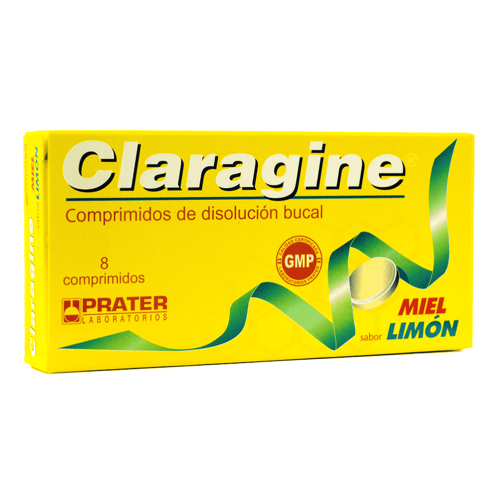 Claragine Miel Limón Comprimidos
