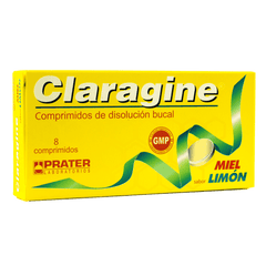 Claragine Miel Limón Comprimidos