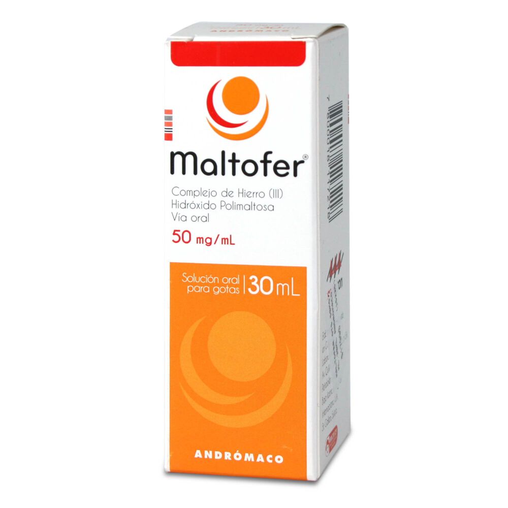 Maltofer Solución Oral para Gotas 50mg/ml